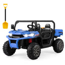 12V 2-Seater Electric Ride-On UTV Dump Truck with Remote Control, Dump Bed, and Shovel – Blue Magic Cars 0