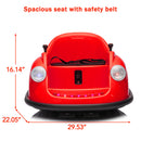 12V Electric Ride-On Bumper Car for Kids with 2 Speeds and 360° Rotation Magic Cars 18