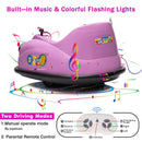 12V Electric Ride-On Bumper Car with 2 Speeds for Kids and Toddlers Magic Cars 2