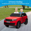 12V/24V 2-Seater Ride-On Land Rover Truck Toy Car with Remote Control Red Magic Cars 18