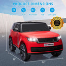 12V/24V 2-Seater Ride-On Land Rover Truck Toy Car with Remote Control Red Magic Cars 5