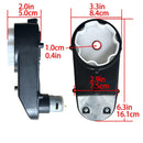 12V 24V Motor Gearbox for Children's Ride-On Toy Steering Systems Magic Cars 3