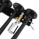 12V/24V Truck and Train Air Horn, 185dB Loud Four Trumpet Air Horn for Cars Magic Cars 3