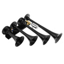 12V/24V Truck and Train Air Horn, 185dB Loud Four Trumpet Air Horn for Cars Magic Cars 5