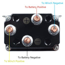 12V 250A Winch Solenoid Relay Contactor for ATV UTV Boat 5000-7000lbs Winch Magic Cars 7