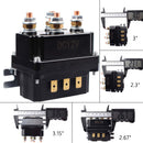 12V 250A Winch Solenoid Relay Contactor with 6 Protective Caps and Relay Thermal Protection Magic Cars 6