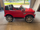 12V 3.7 MPH 2-Seater Licensed Land Rover Toy Car with Parent Remote Control Red Magic Cars 0