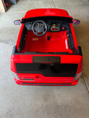 12V 3.7 MPH 2-Seater Licensed Land Rover Toy Car with Parent Remote Control Red Magic Cars 2