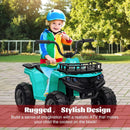 12V 4.5AH Rechargeable Battery-Powered Kids ATV 4 Wheeler Ride-On Car for Ages 3+ ASTM CPSIA Certified Magic Cars 3
