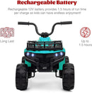 12V 4.5AH Rechargeable Battery-Powered Kids ATV 4 Wheeler Ride-On Car for Ages 3+ ASTM CPSIA Certified Magic Cars 5