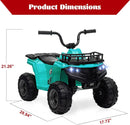 12V 4.5AH Rechargeable Battery-Powered Kids ATV 4 Wheeler Ride-On Car for Ages 3+ ASTM CPSIA Certified Magic Cars 6