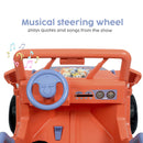12V Battery-Powered 4-Wheeler Ride-On Car for Kids with Sound Effects, Ages 3+ Magic Cars 2