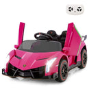 12V 4WD Kids Ride-On Car Licensed Lamborghini Veneno with Hydraulic Doors and Remote Control Magic Cars 10