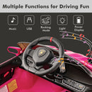 12V 4WD Kids Ride-On Car Licensed Lamborghini Veneno with Hydraulic Doors and Remote Control Magic Cars 1
