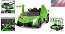 12V 4WD Kids Ride-On Car with Safety Features and Built-In Music Lamborghini Style Magic Cars 1