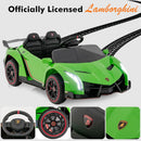 12V 4WD Kids Ride-On Car with Safety Features and Built-In Music Lamborghini Style Magic Cars 4