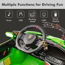 12V 4WD Kids Ride-On Car with Safety Features and Built-In Music Lamborghini Style Magic Cars 5