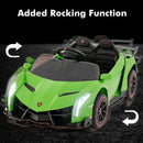 12V 4WD Kids Ride-On Car with Safety Features and Built-In Music Lamborghini Style Magic Cars 6