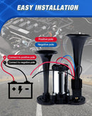12V 600DB Super Loud Dual Electric Air Horns for Car and Truck Magic Cars 3