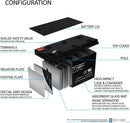12V 7.2AH Replacement Battery for Kids Electric Ride-On Car Durable Power Wheels Magic Cars 2