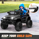12V Kids Ride-On Truck Car with Parent Remote Control and 7-Hour Battery Life, Blue Magic Cars 1