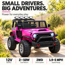 12V 7Ah Dual Motor 2-Seater Electric Ride-On Truck for Kids Magic Cars 1