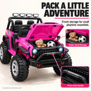 12V 7Ah Dual Motor 2-Seater Electric Ride-On Truck for Kids Magic Cars 3