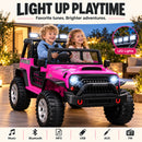 12V 7Ah Dual Motor 2-Seater Electric Ride-On Truck for Kids Magic Cars 4