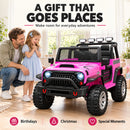 12V 7Ah Dual Motor 2-Seater Electric Ride-On Truck for Kids Magic Cars 5