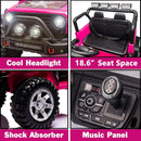 12V 7Ah 2-Seater Electric Ride-On Truck Car for Kids with Parent Remote Control Magic Cars 4