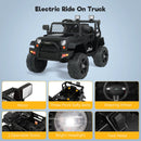 12V 7AH Battery-Powered Electric Ride-On Truck for Kids with 3 Speeds and Parental Control Magic Cars 4