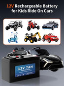 12V 7Ah Lithium Power Wheels Battery with Dual USB Ports Magic Cars 1