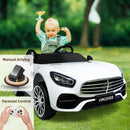 12V 7AH Ride-On 2-Seater Power Wheels Car with Remote, Bluetooth, LED Lights, and MP3 Player Magic Cars 2