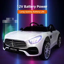 12V 7AH Ride-On 2-Seater Power Wheels Car with Remote, Bluetooth, LED Lights, and MP3 Player Magic Cars 6