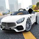 12V 7AH Ride-On 2-Seater Power Wheels Car with Remote, Bluetooth, LED Lights, and MP3 Player Magic Cars 7
