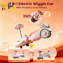 12V 8Ah Electric Wiggle Car with 3 Speed Settings for Kids Magic Cars 2