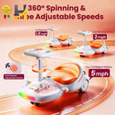 12V 8Ah Electric Wiggle Car with 3 Speed Settings for Kids Magic Cars 4