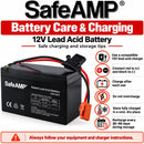 12V 9.5Ah Red 2-Pin Battery for Ride-On Vehicles Magic Cars 5
