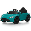 12V Licensed Aston Martin Electric Ride-On Car for Kids 3+ with Remote Control Magic Cars 1