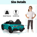 12V Licensed Aston Martin Electric Ride-On Car for Kids 3+ with Remote Control Magic Cars 5