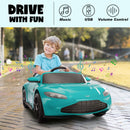 12V Licensed Aston Martin Electric Ride-On Car for Kids 3+ with Remote Control Magic Cars 7