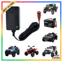 12V 1A Square Plug Battery Charger with 10ft Cord for Ride-On Car Toys Magic Cars Variant 0