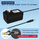 12V Charger for Children's Electric Ride-On Cars Magic Cars 2