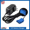 12V Battery Charger Compatible with Peg Perego Ground Force Tractor and John Deere Gator XUV Magic Cars Variant 0