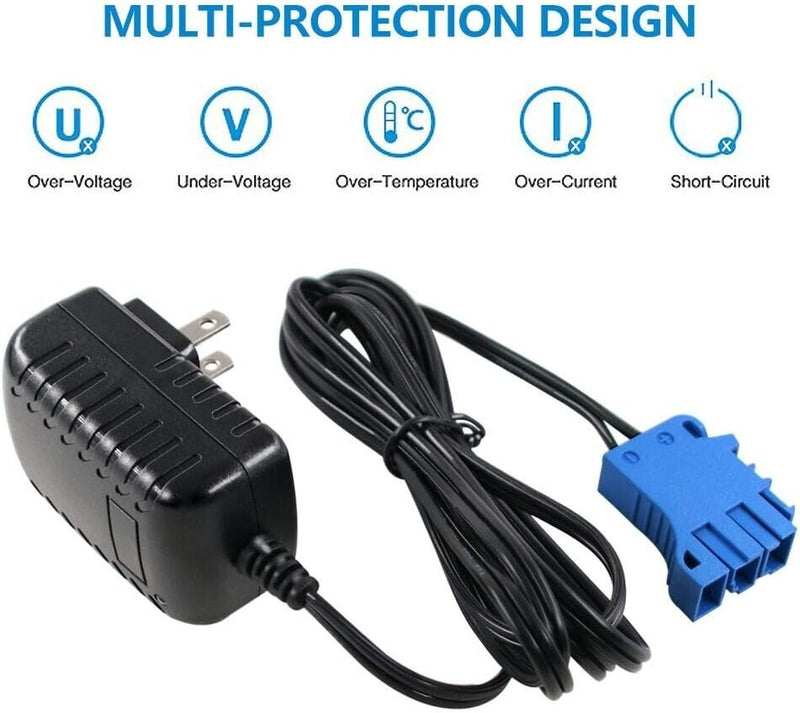 12V Battery Charger for Peg Perego, Ground Force Tractor John Deere Gator XUV .. Model 1
