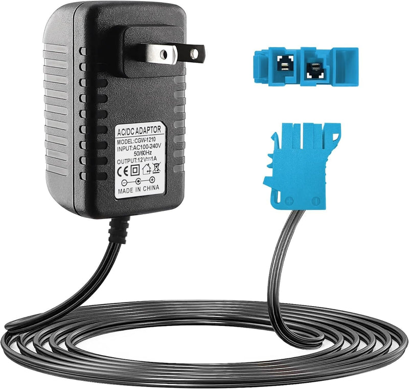 12V Battery Charger for Peg Perego, Ground Force Tractor John Deere Gator XUV .. Model 1 / 2 Year Warranty