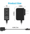 12V Battery Charger and Adapter for Kids Ride-On Power Wheels Toys Magic Cars 3