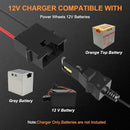 12V Battery Charger for Power Wheels with Gray and Orange Top Magic Cars 5
