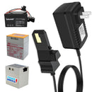 12V Battery Charger for Power Wheels with Gray Battery and Orange Top Magic Cars 0
