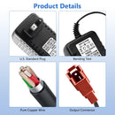 12V Charger for Ride-On Toy Cars, Works with BMX X6 and Kid TRAX GMC Magic Cars 5